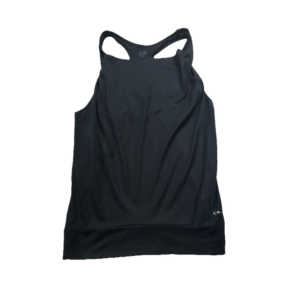 c9 by Champion Women's Black Racerback Stretch Active Tank Top S